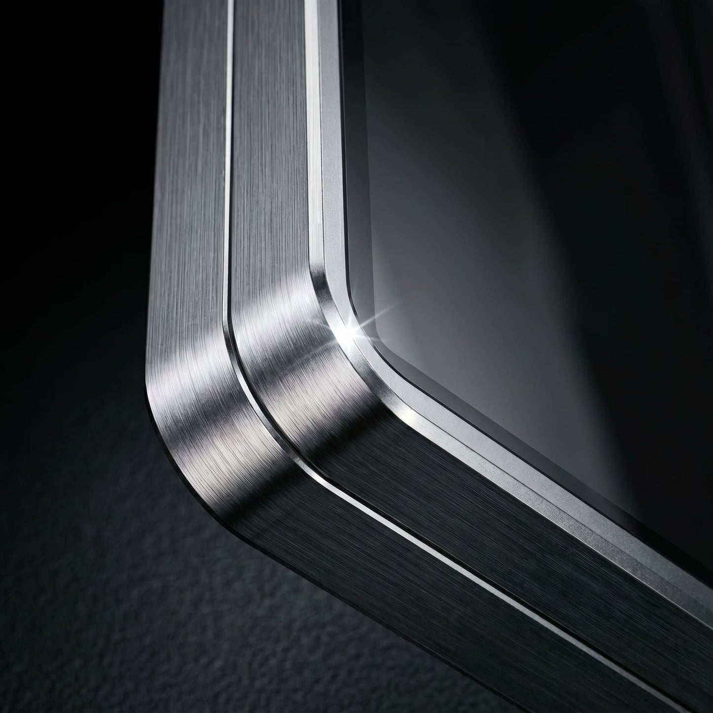 Détail du châssis en alliage d'aluminium usiné haute résistance du boîtier OBEX Vault, finition premium anti-rayures.